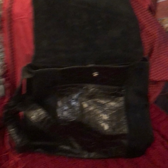 Beautiful hide/Suede/alligator skins Messenger ba - Picture 2 of 4